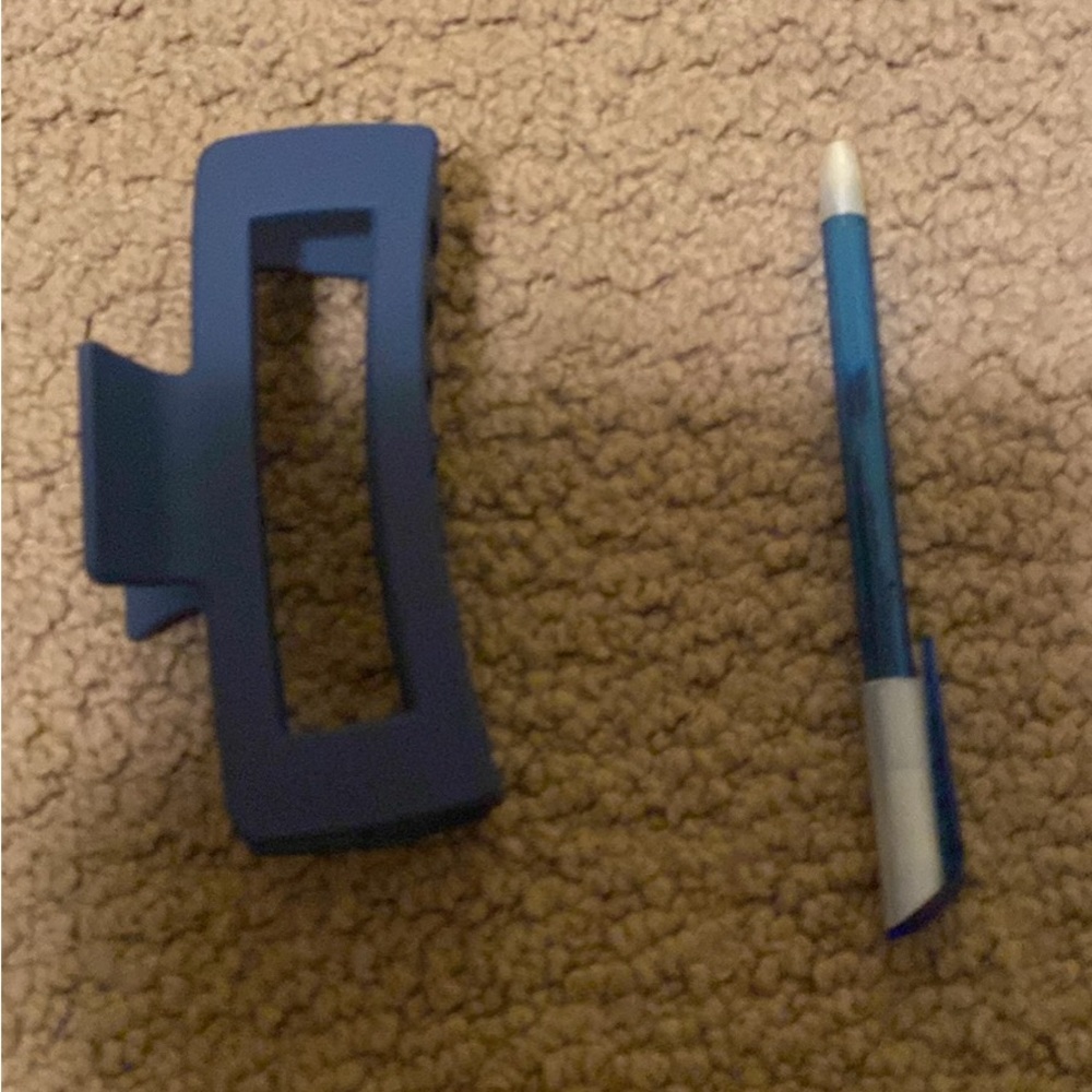 Blue Hair Clip